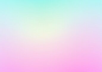 Abstract Background Pastel Gradient Pink Blue Green