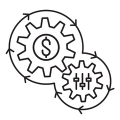 price optimization icon vector