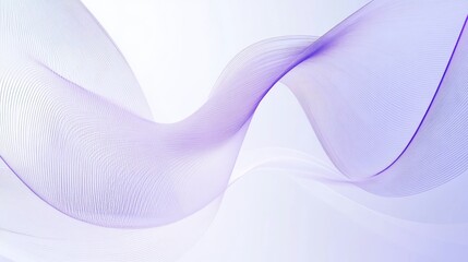 Modern white invitation template with elegant thin neon purple lines forming a frame background wallpaper AI generated image