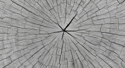 Fototapeta premium Abstract Background Photo of Gray Cracked Wood Texture