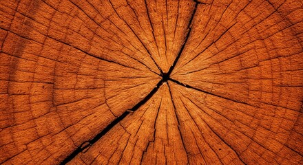 Abstract Background Photo of Orange Wood Texture
