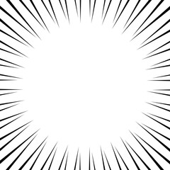 Comic Action Speed Frame