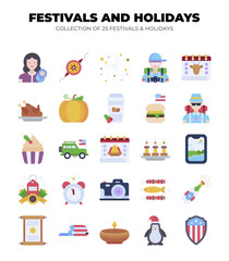 Festivals and Holidays. A Collection of 25 Diverse Cultural Celebrations