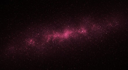 Abstract Background Pink Galaxy Stars Illustration