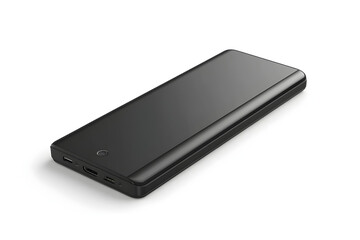 Dark gray rectangular industrial component