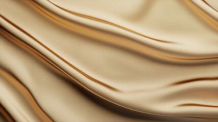 Fototapeta premium Abstract Golden Silk Fabric Texture Background golden silk fabric texture background abstract gold
