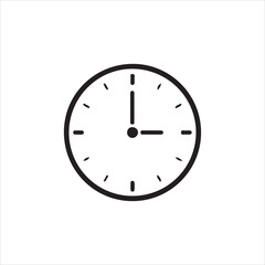 Fototapeta premium clock isolated on white