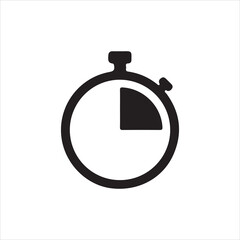stop watch vector icon
