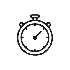 stopwatch icon vector illustration