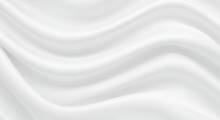 Fototapeta premium Abstract Background White Silk Fabric Texture