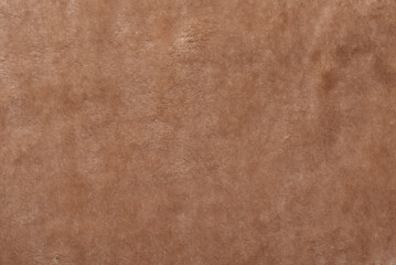 Texture of brown velvet fabric