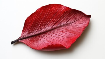 A flower petal that turns out to be made from soft fruit leather.