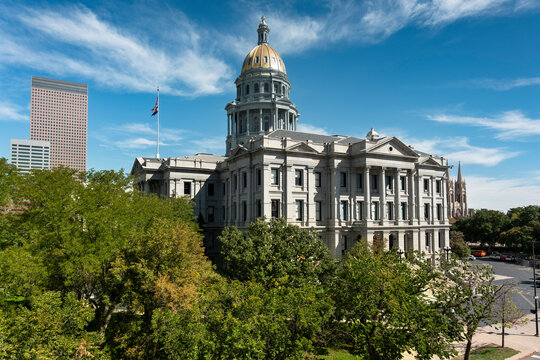Colorado State Capitol Building In Denver