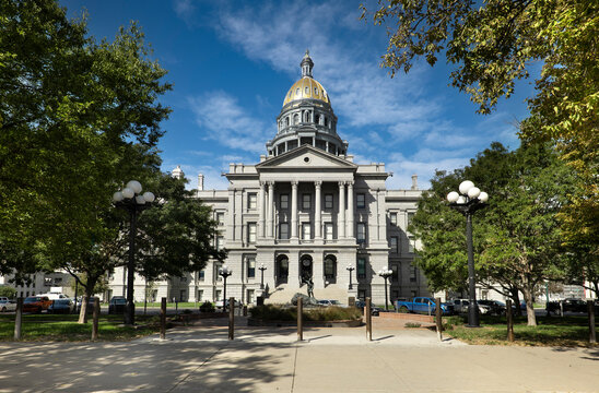 Colorado State Capitol Building In Denver