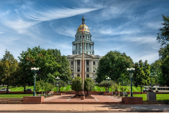 Colorado State Capitol Building In Denver
