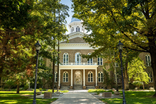 Carson City Nevada State Capitol Building on Carson Street