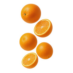 orange isolated on transparent or white background png