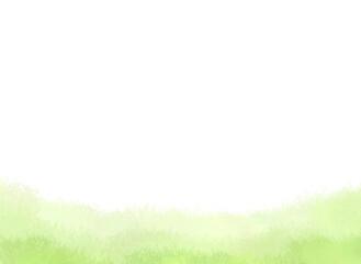 Obraz premium Watercolor background frame for a field