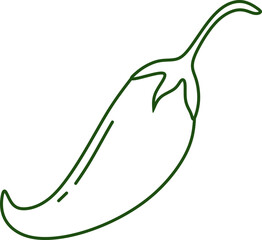 Vegetable Line Icon