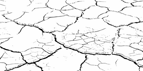  texture of grungy dry cracking parched earth. Cracked earth, cracked soil.Global worming effect.