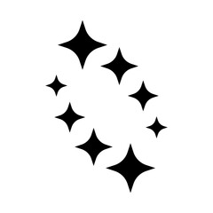 Sparkle vector icon. Shine symbol illustration. star sign or logo.