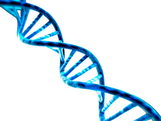 Glowing Blue DNA Helix PNG, Transparent Background, DNA, helix, medical
