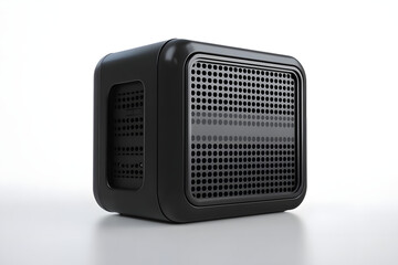 Obraz premium Modern gray computer tower