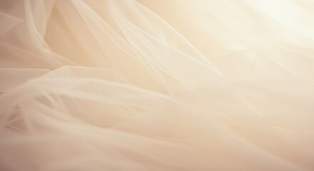 Close-Up of Delicate White Lace Wedding Dress Photo