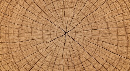 Fototapeta premium Close Up Photo of Cut Tree Trunk Wood Grain