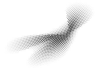 Abstract background halftone pattern, vector illustration and flat design.