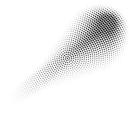 Abstract background halftone pattern, vector illustration and flat design.