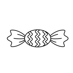 Birthday Candy Element Outline