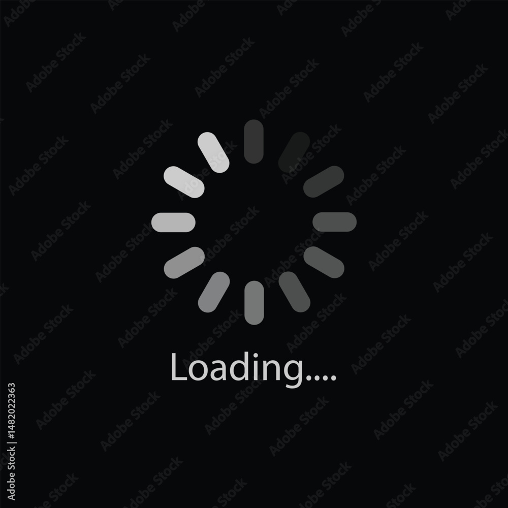 Poster loading and buffering symbols icon collection for websites and app. loading icons and progress bar i