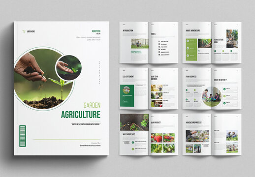 Agriculture Brochure Template