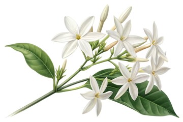 A beautiful spring bouquet of white lily of the valley flowers shows the beauty of nature's bloom