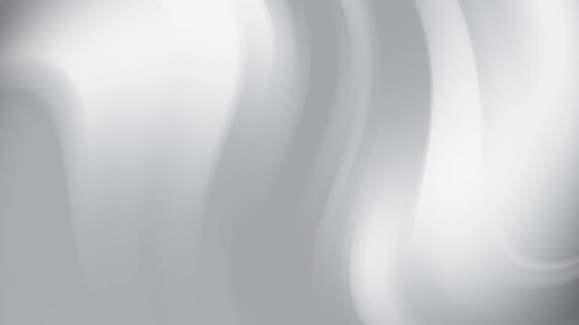 Silver gradient background with abstract white and gray swirling patterns, suitable for digital backgrounds, web design, and modern projects.