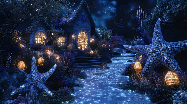 Tale Starfish Cottage Five Pointed Design Tid