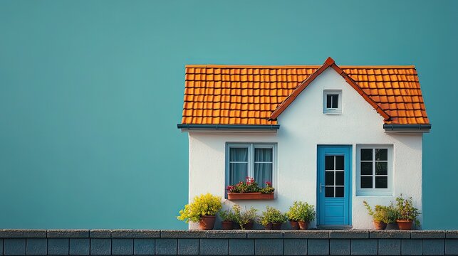 A humble small house, representing simplicity in home design.