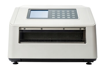 Fototapeta premium Automated Lab Device with Viewing Window and Controls isolated with transparent background