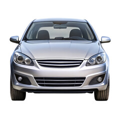 Naklejka premium car isolated on transparent white background, clipping path