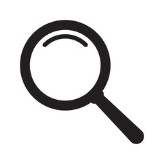 Loupe or search icon. Magnifying glass icon, magnifier icon.
