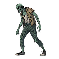 Obraz premium Zombie T Shirt Design 