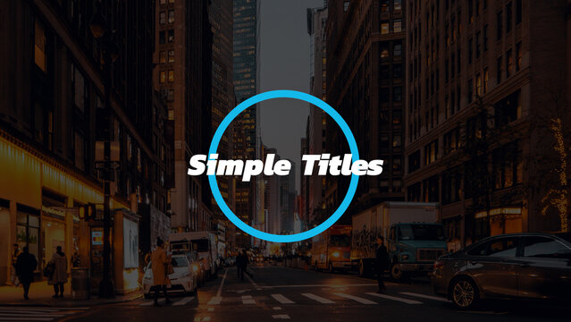 Simple Titles 1