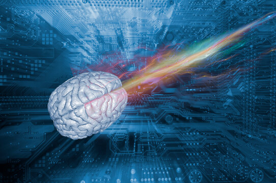 Artificial intelligence, conceptual illustration