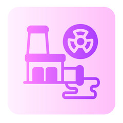 factory gradient icon