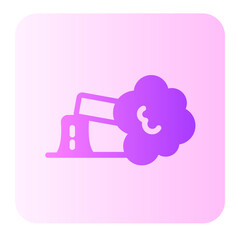 deforestation gradient icon