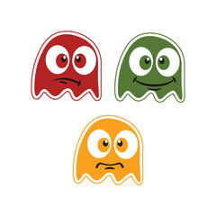 Make a Professional Cartoon Funny Ghost Vector