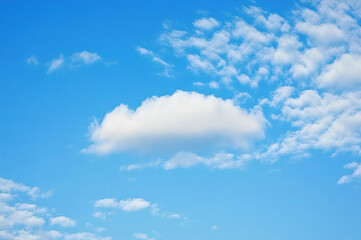 Obraz premium blue sky and clouds