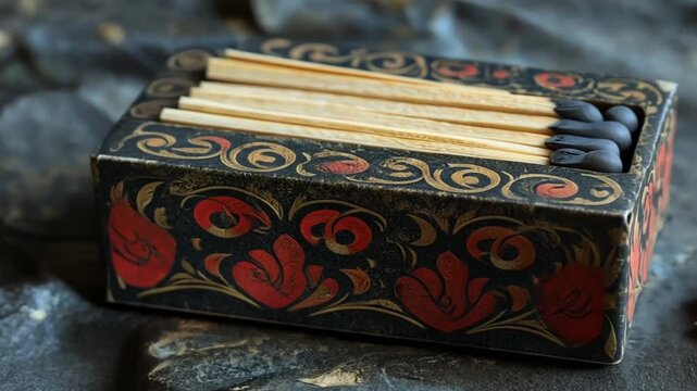 Closeup view of aged multi layered wooden object vintage texture dim light brown red beige tones