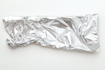 Crumpled aluminum foil sheet